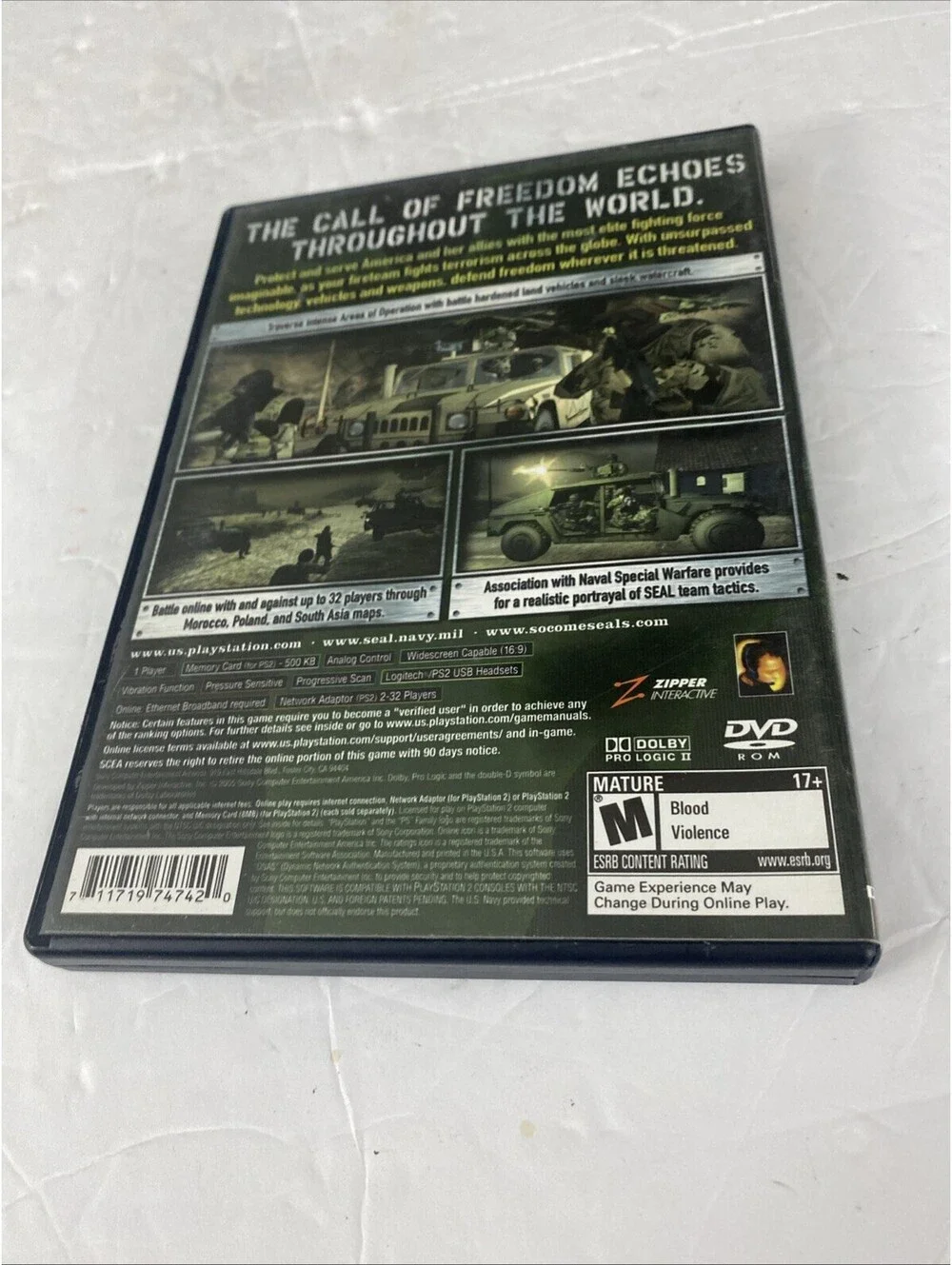 SOCOM 3: U.S. Navy SEALs Sony PlayStation 2 PS2 No Manual  Tested